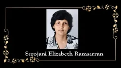 Death Announcement - Serojani Elizabeth Ramsarran