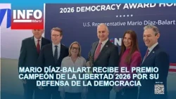 Mario Díaz-Balart receives the 2026 Champion of Freedom Award for his defense of democracy