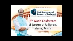 5th world conference of speakers of parliament, Vienna, Austria :7 sept