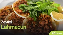 Zeytinli Lahmacun Tarifi | 24Kitchen