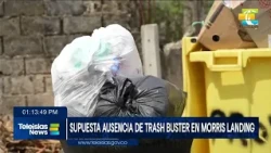 #TeleislasNews I Supuesta ausencia de Trash Buster en Morris Landing.