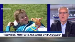 Philippe Chauvin shares his story after losing his son to a violent rugby tackle