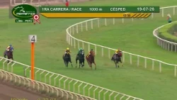 Hipódromo Monterrico  - 1ra Carrera 19 Julio 26
