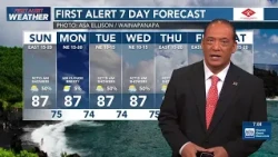 Billy V's HNN Sunrise surf and weather report for July 12, 2026