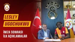 🎙 Statements by Galatasaray SK President Dursun Aydın Özbek and Lesley Ugochukwu after the signin...