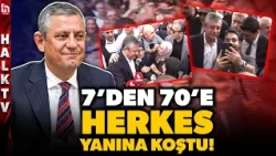 ÖZGÜR ÖZEL COULDN'T TAKE A STEP! Citizens surrounded him, the enthusiasm overflowed into the stre...