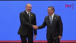 “ŞƏT plyus” formatında görüş iştirakçılarının salamlama mərasimi keçirilib və birgə foto çəkdirilib