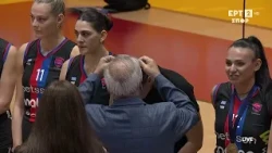 Ο Πανιώνιος κάνει το back-to-back στο Super Cup | Η απονομή των μεταλλίων στις «Κυανέρυθρες»