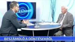 Beszámoló a döntésekről