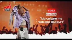 Luiza avant la scène : stress, méditation et “Soleil bleu”