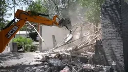 Գյուլբենկյան 31 և Գալուստյան 36 հասցեներում ապամոնտաժվել են ինքնակամ շինություններ