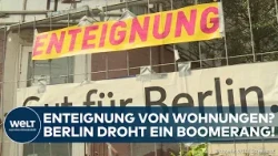 BERLIN: Housing expropriation divides parties! The Left Party pushes for implementation! But a ba...