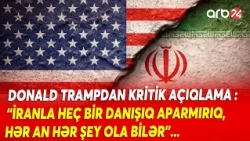 İrandan Vaşinqtona KRİTİK MESAJ: Müharibə ABŞ-nin ziyanına OLACAQ - GƏRGİNLİK ARTIR