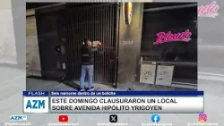 Nightclub on Hipólito Yrigoyen Avenue shut down this Sunday