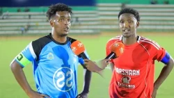 Dareenka ciyaartooyada kooxda Xidigaha Cirka iyo Gaashan oo bar bar dhac galay.