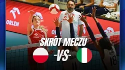 SKRÓT MECZU: POLSKA -  WŁOCHY | MEMORIAŁ AGATY MRÓZ-OLSZEWSKIEJ