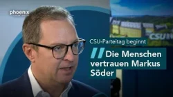 CSU-Parteitag: Auftaktsinterview mit Generalsekretär Martin Huber