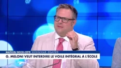 Mathieu Bock-Côté's Editorial: "Giorgia Meloni wants to ban full-face veils in schools"