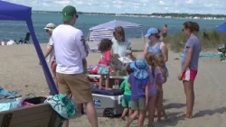 Hammonasset Beach State Park draws large crowds for Labor Day weekend
