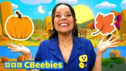 Halloween and Autumn Learning for Kids and Toddlers | Evie and Friends! | CBeebies House 🎃 🍂