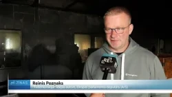 Ugunsgrēks biedrības "Tavi draugi" noliktavā varētu būt tīši izraisīts