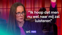 Sexual abuse survivor Daphne Paelinck looks perpetrators in the eye