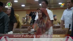 Batam City DPRD Plenary Session August 31, 2026