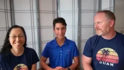 15-year-old Daniel White representing Guam in 2026 Patriot Games fitness challenge