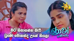 මට හිතාගන්න බැරි වුණේ මොකක්ද උනේ කියලා