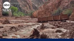 Urgent search for missing people underway in Grand Canyon after deadly flash flooding