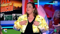 Pilar Vidal, al ver los 'lookazos' de sus compañeros en Zapeando: "Parece una rave"