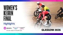 HIGH-SPEED CHAOS! 💨 | Cycling Women's Keirin Final | Glasgow 2026 Commonwealth Games