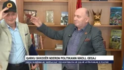 Qarku Shkodër nderon politikanin Nikoll Gegaj