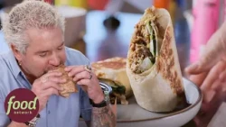 Guy Fieri Blown Away By Nigerian Jollof Rice Burrito | Diners, Drive-Ins, And Dives