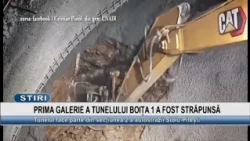 FIRST TUNNEL OF BOITA 1 HAS BEEN BREACHED