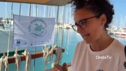 The historic Goletta Verde arrives in Sicily