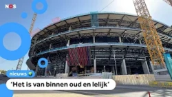 Feyenoord to play FC Barcelona in stadium that is still far from finished