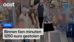 How pickpockets operate: distracting, peeking at PIN codes, and striking | RTV Oost