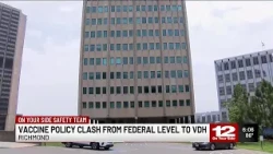 Vaccine policy clash from federal level to VDH