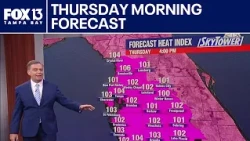 Tampa Weather | Thursday morning forecast