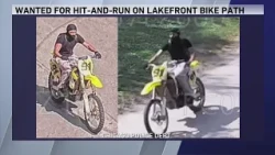 CPD searching for dirt bike rider who struck cyclist, fled on Near North Side