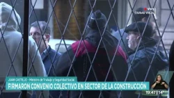 Castillo valoró la reducción de la jornada laboral en la construcción