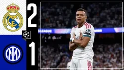 HIGHLIGHTS | Real Madrid 2-1 Inter | Champions League