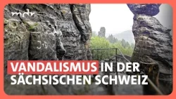 Beschädigte Felsen und Denkmäler: Drei Jahre Haft für Initialen J und D? | Kripo live | MDR