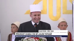 Përurohet xhamia e re në lagjen Tophanë