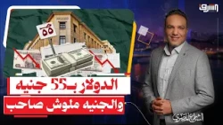 الدولار المجنون وصل بوابة الـ55 جنيه والسيسى ومدبولى مشغولين فى " منتدى مصر الإقتصادى " !!