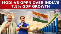 India’s 7.8% GDP Growth Data Sparks Political Clash, Modi Hails Boom, Oppn Questions Reality|Newzify