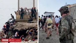 スペイン飛び地セウタに約6万人押し寄せ……ほとんどがモロッコへ戻る