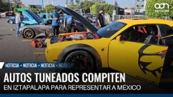 Modified cars compete in Iztapalapa to represent Mexico