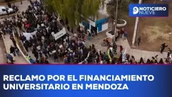 Protest for university funding in Mendoza